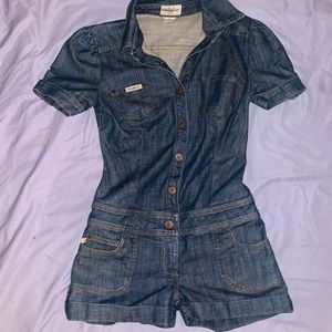 Frankie B. Denim jumpsuit Size 0
